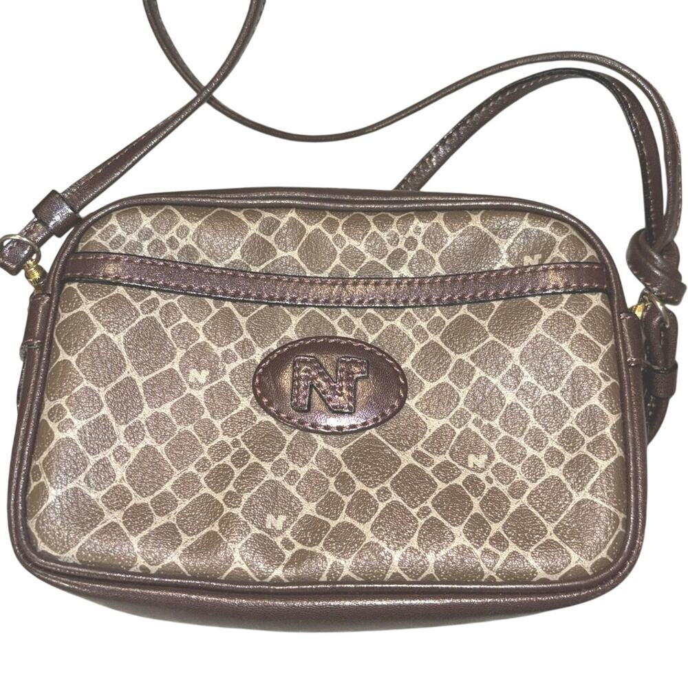 Nina Ricci Brown Crossbody Pouch